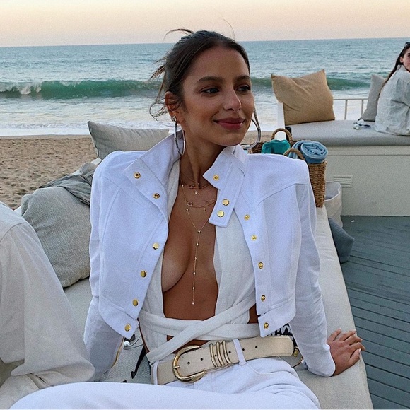 ARE YOU AM I Jackets & Blazers - Worn once Are You Am I Wray cropped jacket